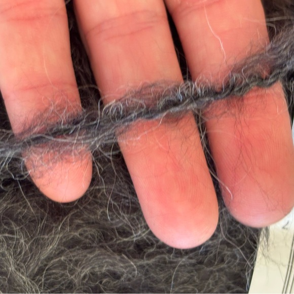 Patons Hometown Divine NWT super bulky deep grey acrylic mohair bundle lot 3 - Picture 7 of 10